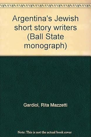 Argentina's Jewish short story writers